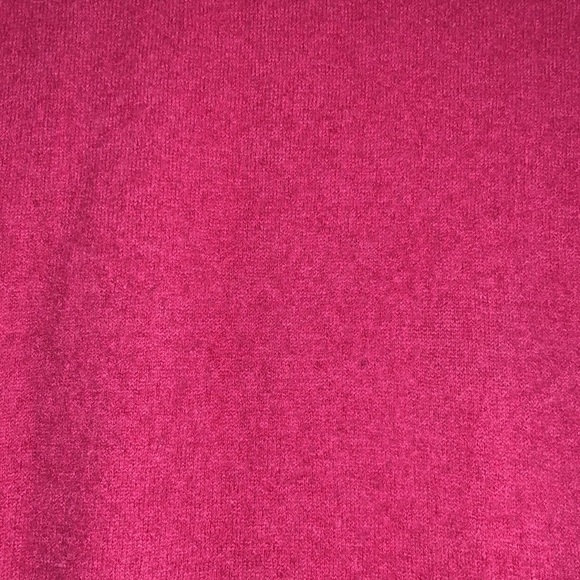 Ulla Johnson Katerina Puff Sleeve Merino Wool Crew Neck Sweater - Fuchsia size S - Picture 9 of 11